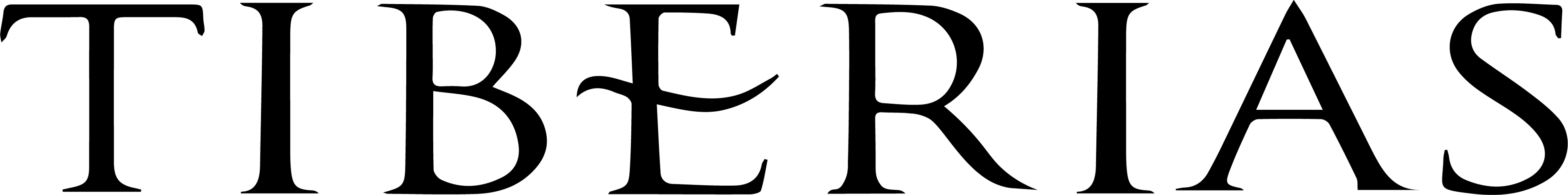 Tiberias wordmark — XL print