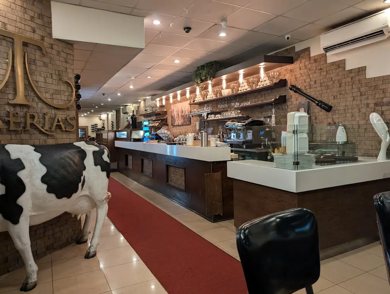 The Tiberias dining room